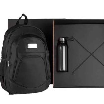 Kit Mochila com Squeeze Personalizado