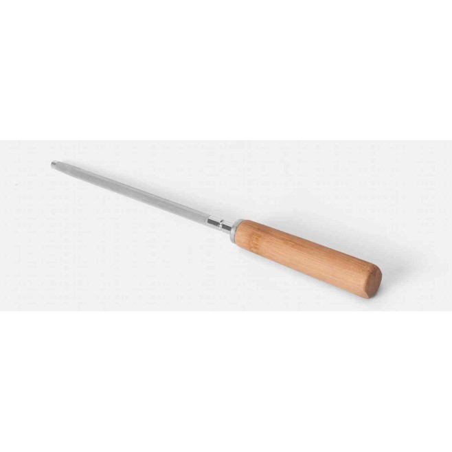 Kit para Churrasco / Cozinha em Bambu / Inox Personalizado com Logo