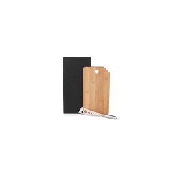 Kit para Queijo Em Bambu / Inox Personalizado para Brindes