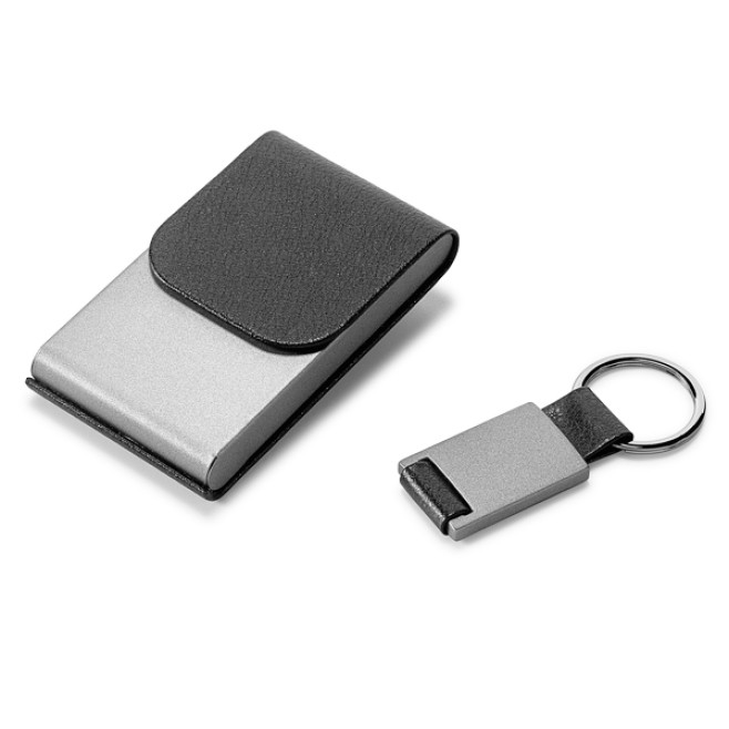 Kit Porta Cartões e Chaveiro Personalizado