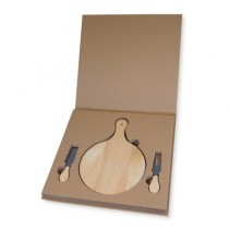Kit Queijo 3 Peças Personalizado com Logotipo