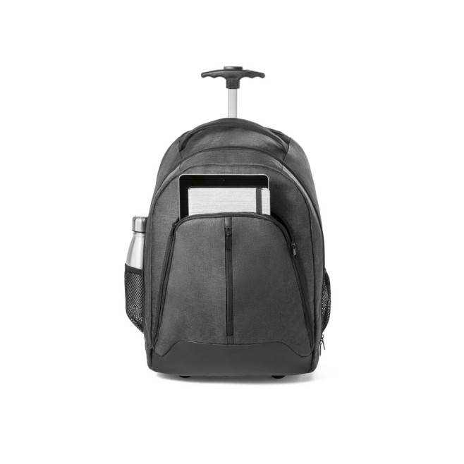 Mochila Com Rodinha Para Notebook Impermeável Personalizada
