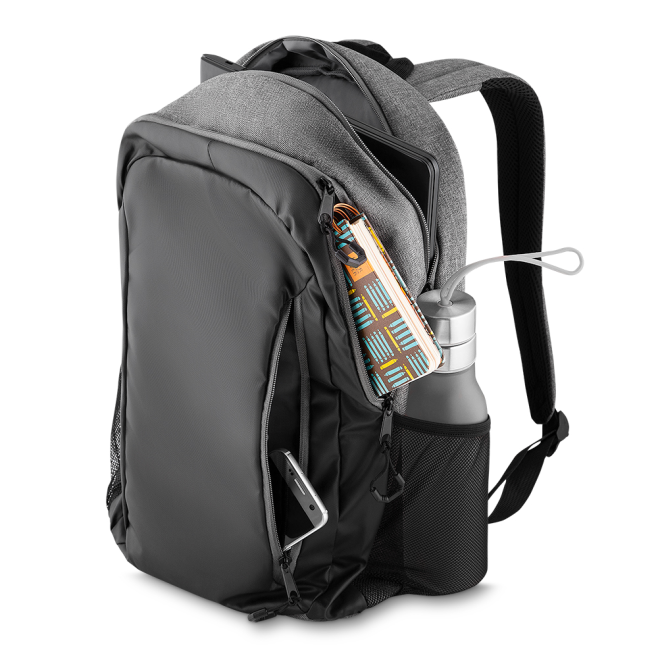 Mochila para notebook em tecido nylon para Brinde