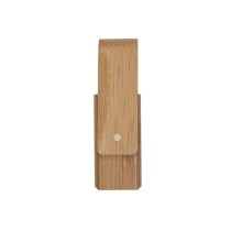 Pen Drive 4GB Giratório Bambu Personalizado