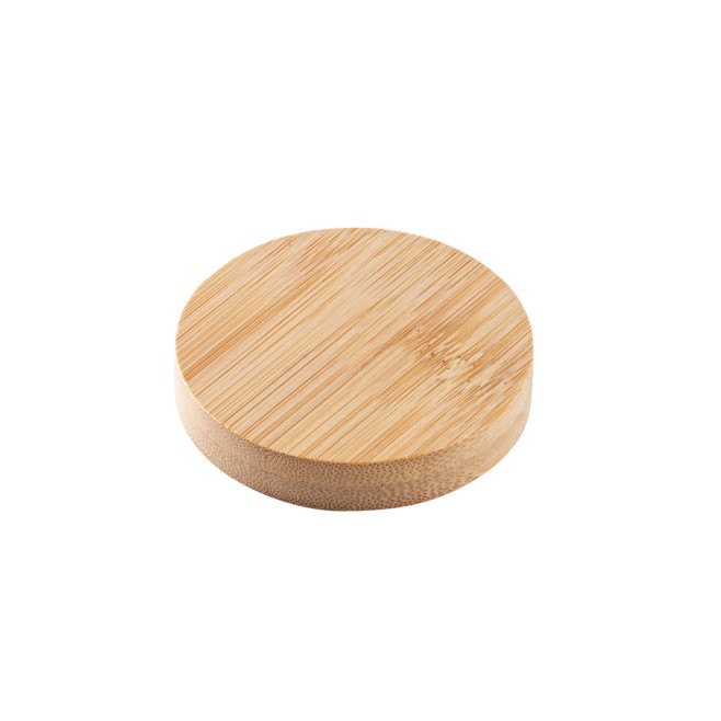 Porta Copos em Bambu com Abridor com Logo