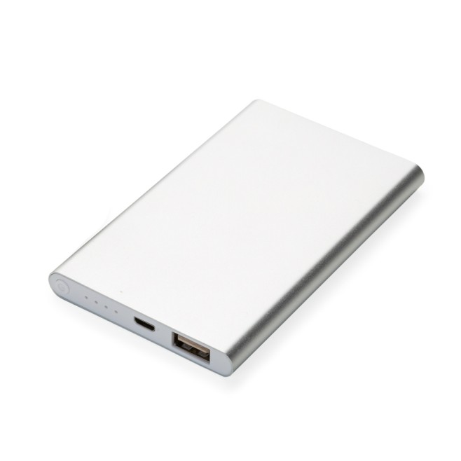 Power bank Metal com Indicador Led Personalizado