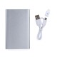 Power bank Metal com Indicador Led Personalizado