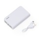 Power Bank Plástico com Lanterna Personalizado