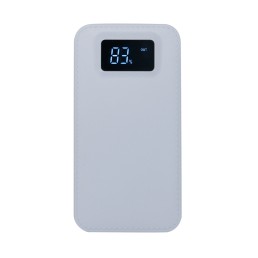 Power Bank Plástico com Visor Digital Personalizado