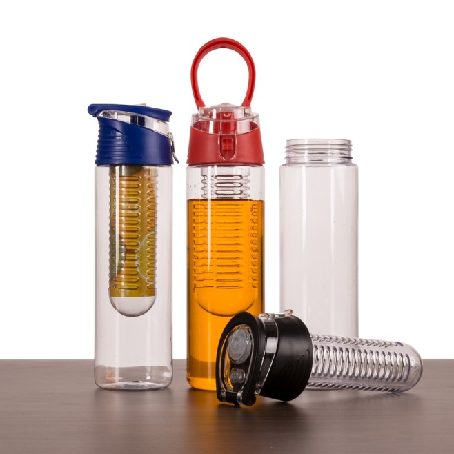 Squeeze Plástico 700ml com Infusor Personalizado